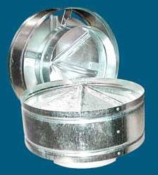 12 IN   BANDED CAP R-BC12 - Metal Duct